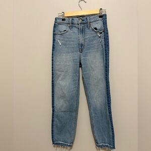 Abercrombie & Fitch Zoe Ankle Straight Jeans